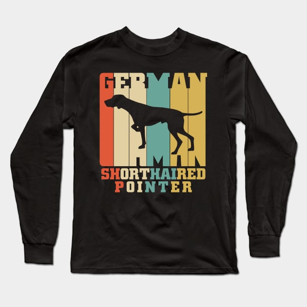 German Shorthaired Pointer Long Sleeve T-Shirt by Chaoscreator